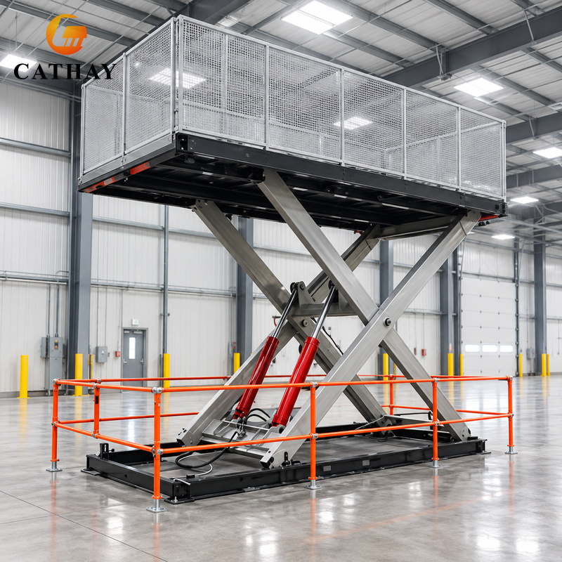 Heavy Equipment Lift - Meja Angkat Hidrolik Ukuran Besar yang