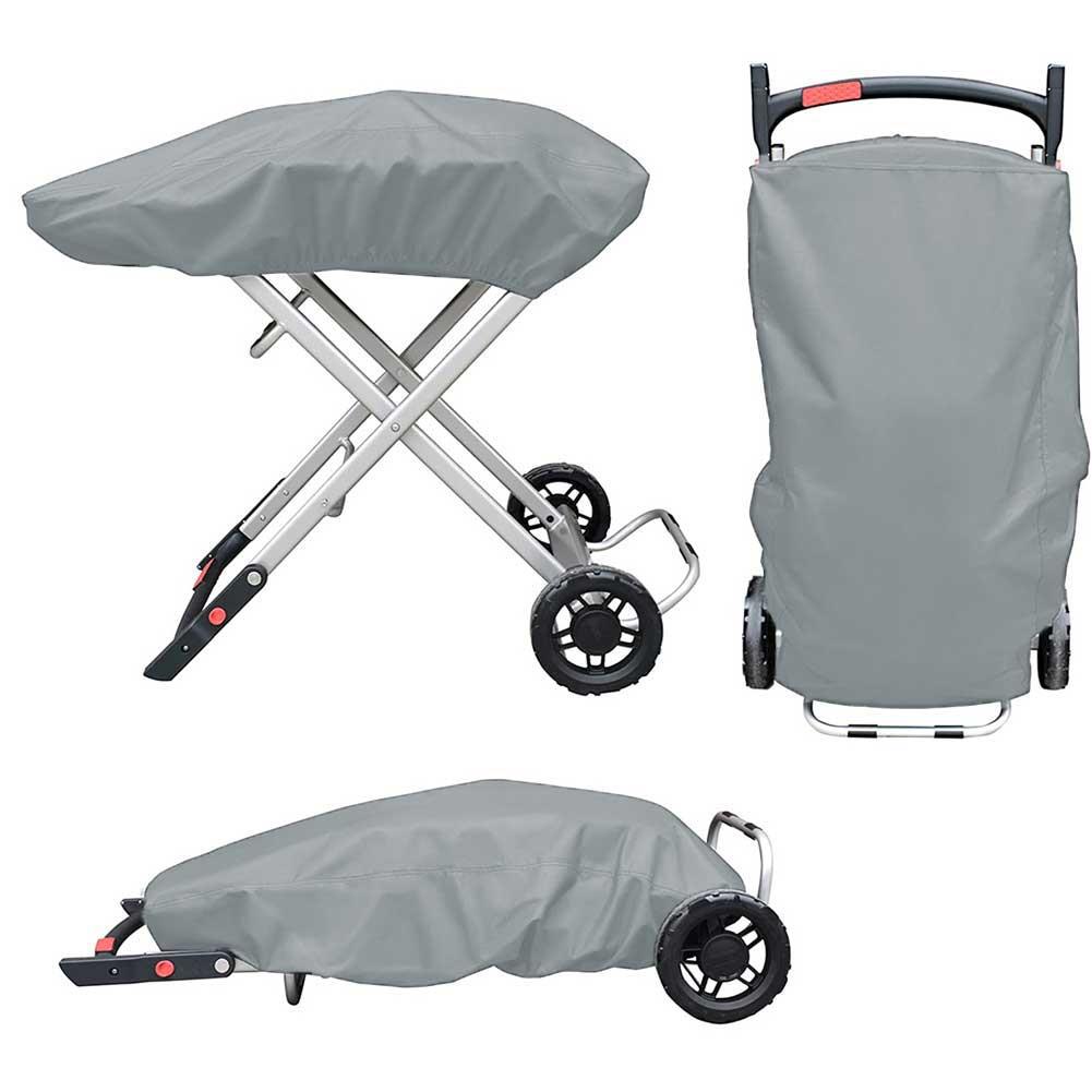 Heavy Equipment Washing - Penutup Panggangan Abu-abu 101X49X25Cm untuk Weber