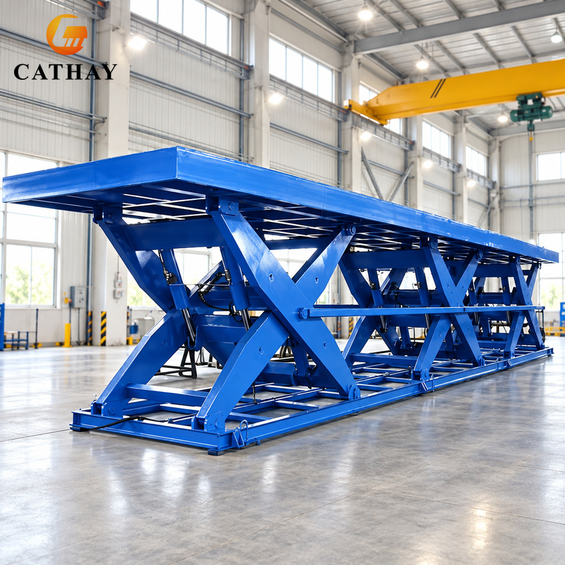 Heavy Equipment Lift - Platform Pengangkat Peralatan Konstruksi Berat, Meja